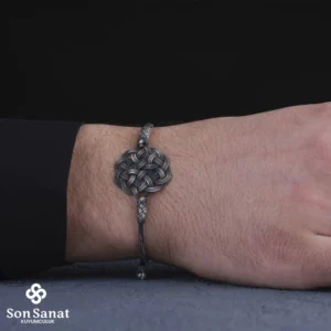 Kazaziye Örgü Asansör Sarmaşık Bileklik