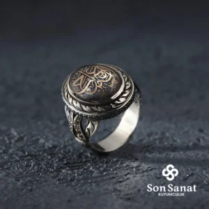 Kişi Sevdiği İle Beraberdir Yazılı Kadın Gümüş Yüzük