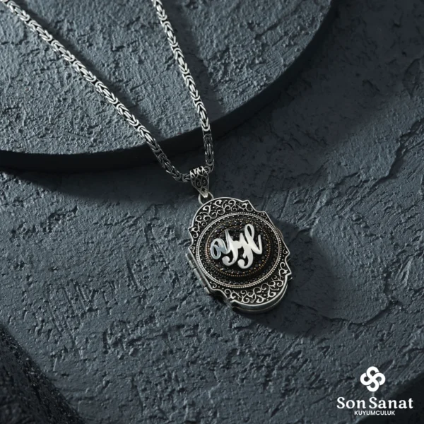 image_1950-11.webp Desenli Kapaklı Fotoğraflı Madalyon Kolye