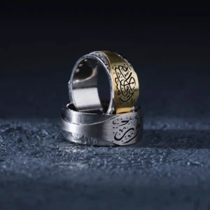 Kördüğüm Gümüş Çift Alyans