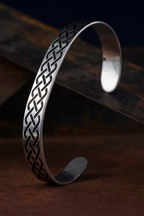 image_1950-1784.webp Sarmaşık Kelepçe Gümüş Bileklik