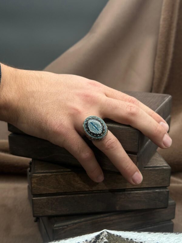 image_1950-18.jpg Elif İşlemeli ve Motifli Erkek Gümüş Yüzük