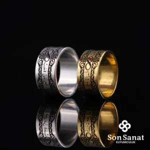 Kişi Sevdiği İle Beraberdir Çift Alyans