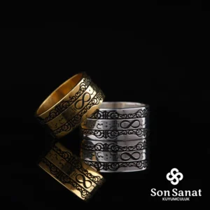 Kişi Sevdiği İle Beraberdir Çift Alyans