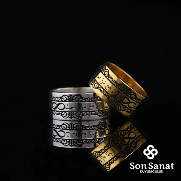 Kişi Sevdiği İle Beraberdir Çift Alyans