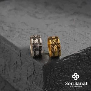 Kişi Sevdiği İle Beraberdir Çift Alyans