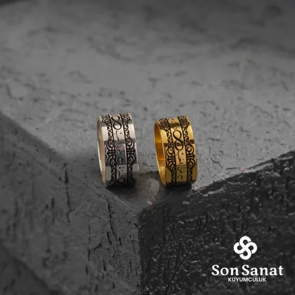 Kişi Sevdiği İle Beraberdir Çift Alyans