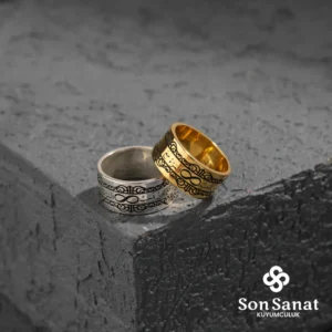 Kişi Sevdiği İle Beraberdir Çift Alyans