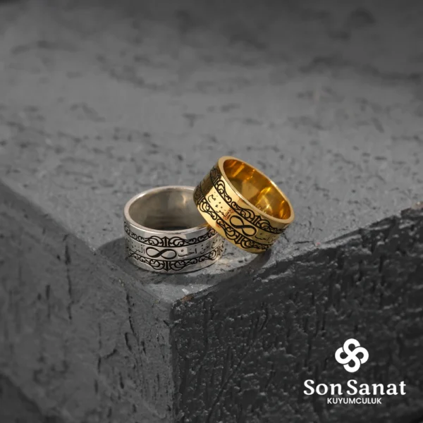 Kişi Sevdiği İle Beraberdir Çift Alyans