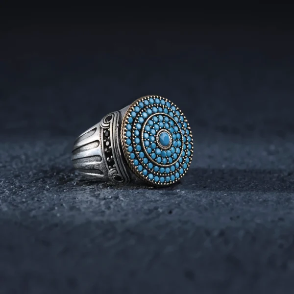 image_1950-2027.webp Turkuaz Sütun Gümüş Yüzük