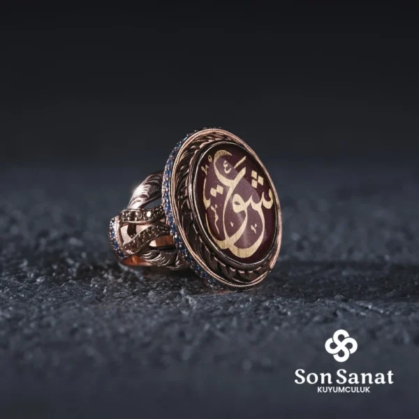 Aşk Yazılı Kadın Yüzük