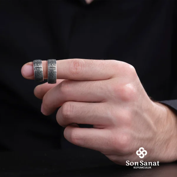 İsimli Gravür Çift Alyans