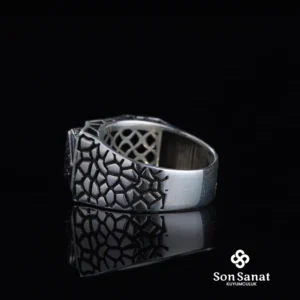 image_1950-2485.webp İtalik Cam Kırığı Ayyıldız Gümüş Yüzük