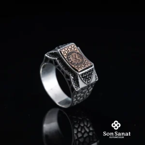 image_1950-2491.webp İtalik Cam Kırığı Devlet Arması Gümüş Yüzük