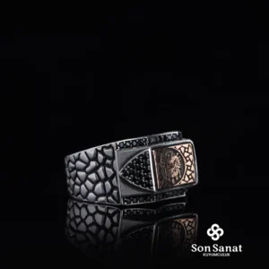 image_1950-2492.webp İtalik Cam Kırığı Devlet Arması Gümüş Yüzük