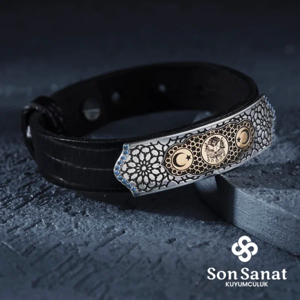 Deri Selçuklu Bileklik