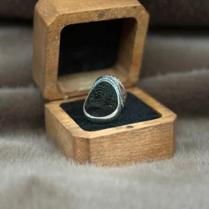 image_1950-522.webp Firuze Paraiba Taşlı Gümüş Erkek Yüzük