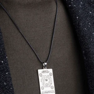 Hilye-i Şerif Gümüş Kolye