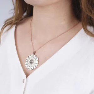 Fatiha Gümüş Kadın Kolye