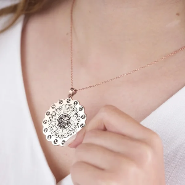 Fatiha Gümüş Kadın Kolye