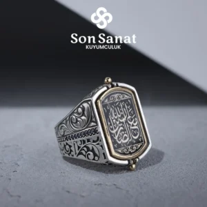 Kalemkar Nasihat Gümüş Yüzük