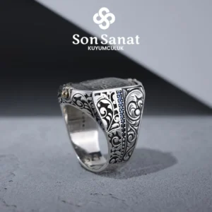 Kalemkar Nasihat Gümüş Yüzük