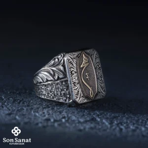 Kalemkâr Hiç Gümüş Yüzük