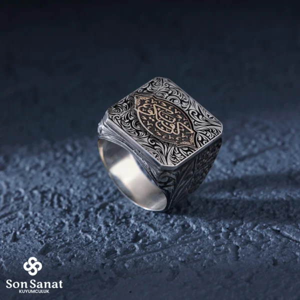 Kalemkâr Künfeyekün Gümüş Yüzük