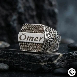 Sitrin Er Gümüş Yüzük