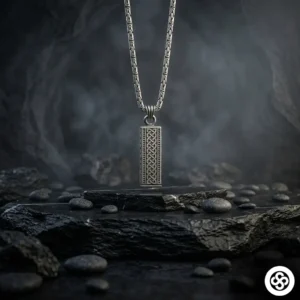 1 Küp Burgu Kolye Cevşen Modeli