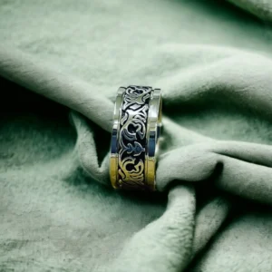 1-81.webp 8 mm İşlemeli Gümüş Alyans