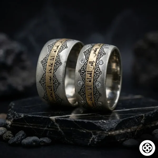 10 mm Destan Çift Alyans