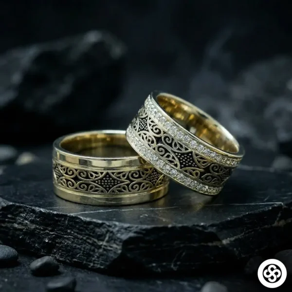 10 mm Özelleştirilebilir Çift Alyans