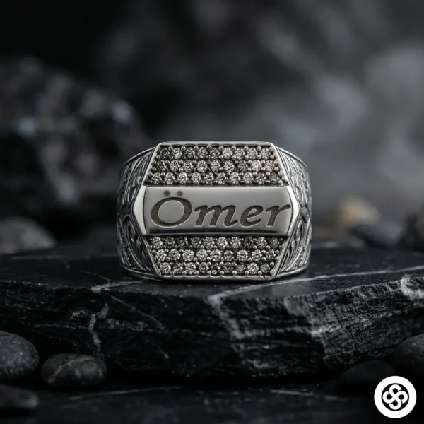 Sitrin Er Gümüş Yüzük