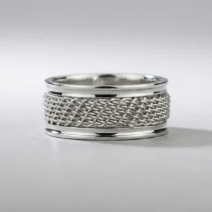 2 Elişi Örgülü Hasır Alyans Modeli