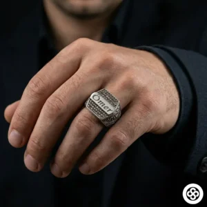 Sitrin Er Gümüş Yüzük