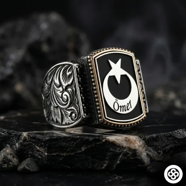 Asalet Gravür Gümüş Yüzük