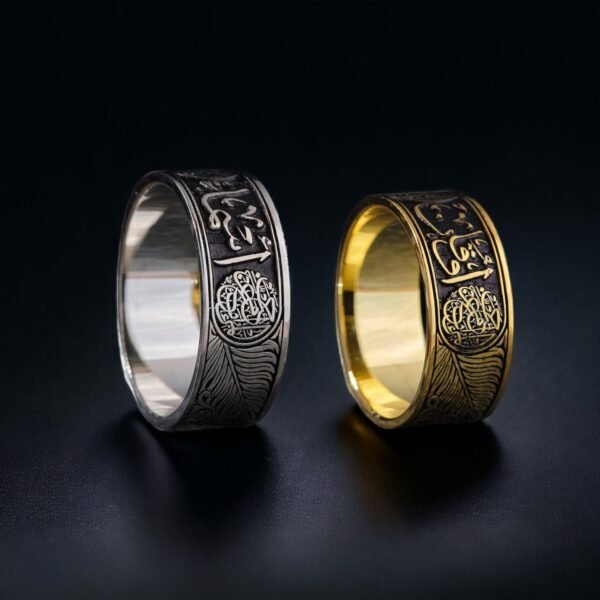 8 mm Dualı Gümüş Çift Alyans