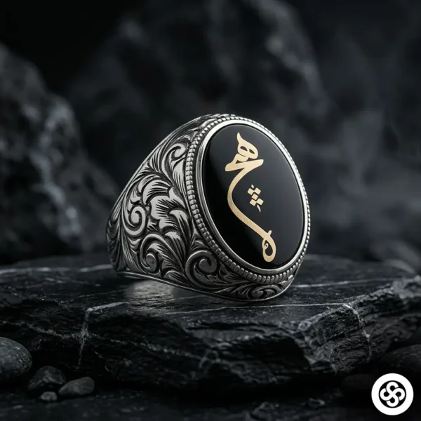 Hiç Modeli Oval Gümüş Yüzük