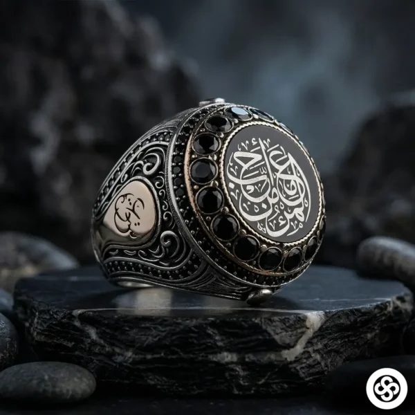 Kişi Sevdiğiyle Beraberdir Gümüş Yüzük