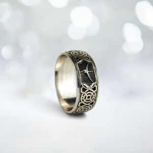 Celtic Motifli Erkek Alyans