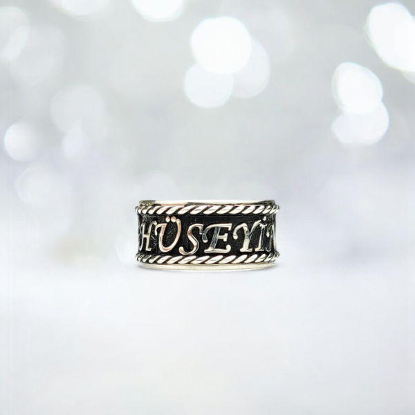 Kişiye Özel İsimli Gravürlü Alyans