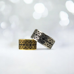 İsimli Gümüş Çift Alyans